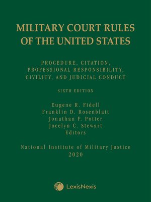 cover image of Military Court Rules of the United States Conduct